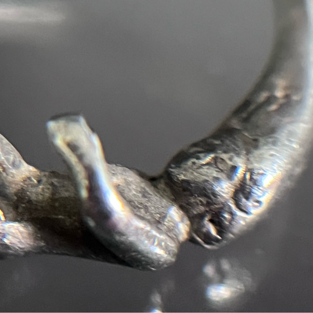 Sterling Silver Female Figure Ring - Picture 5 of 10